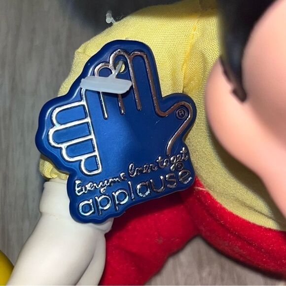 Vintage Disney Applause Mickey Mouse 7" Plush Doll Stuffed Animal - Picture 11 of 13